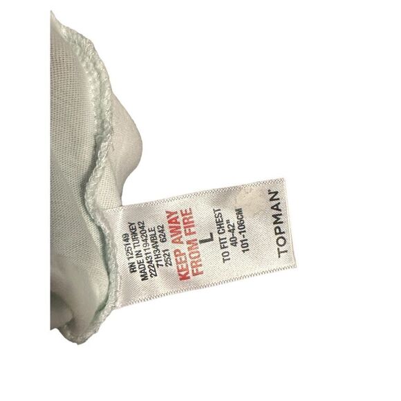 Nordstrom men Topman stretchy graphic old skool Bad boys t-shirt size Large Good - Picture 5 of 12